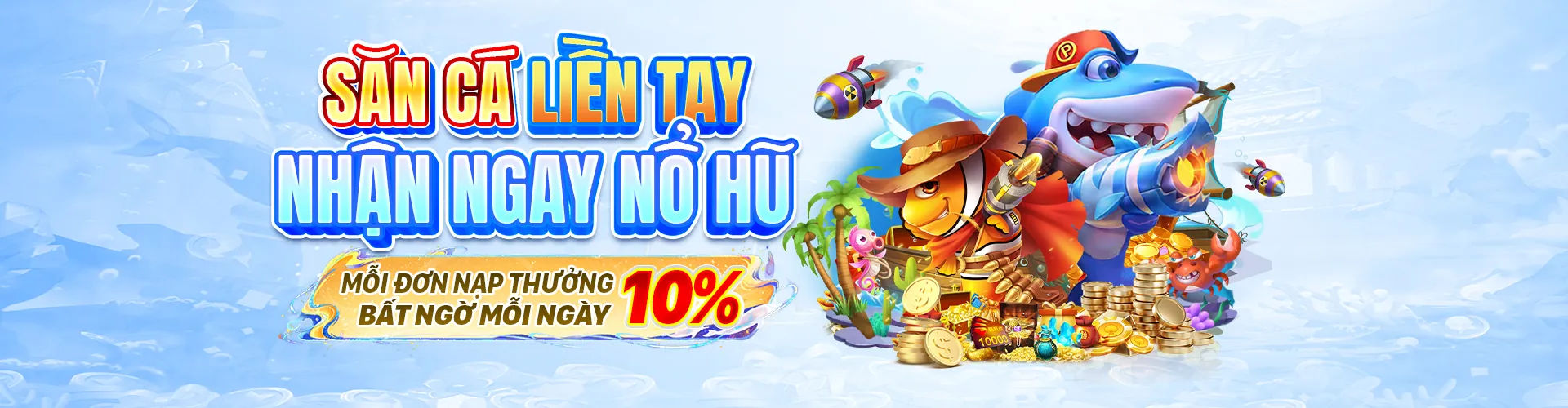 Thế giới bắn cá rực rỡ tại f18678 khuyến mãi